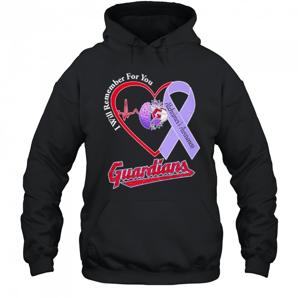 Guardians I Will Remember For You Alzheiners Awarness Shirt