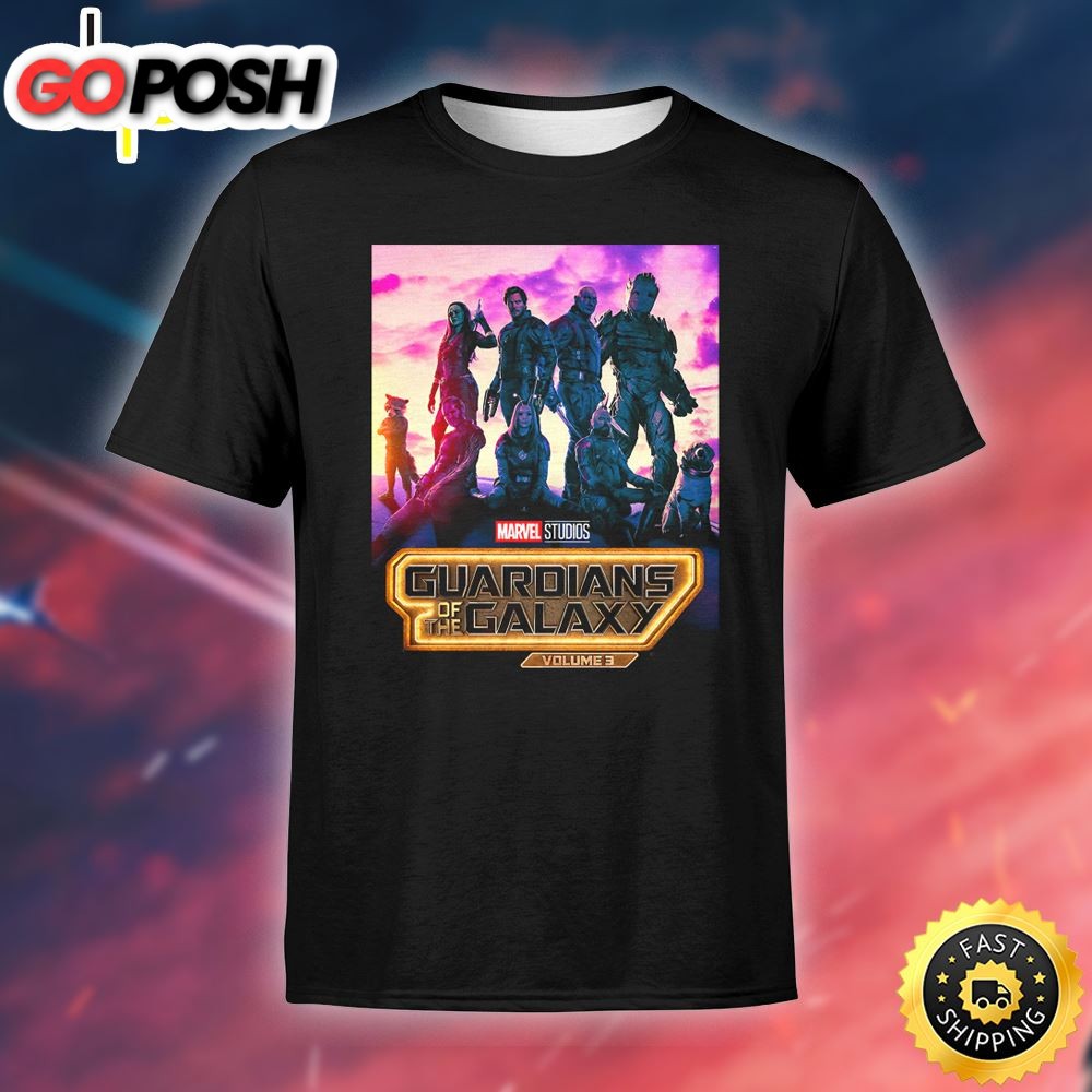 Guardians Of The Galaxy Marvel Studios 2025 Unisex T-shirt