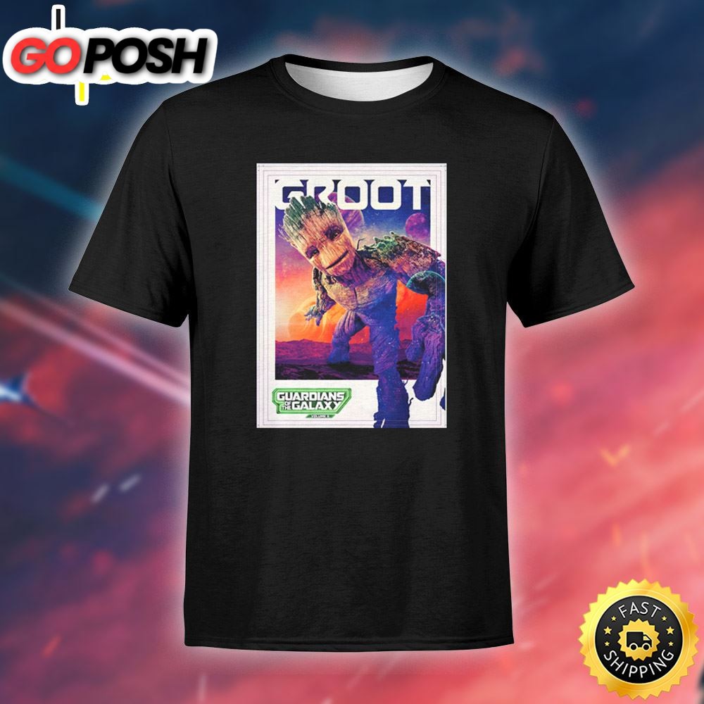 Guardians Of The Galaxy Vol 3 Baby Groot Movie 2025 Unisex T-shirt