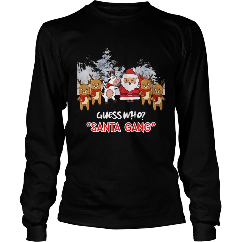 guess-who-santa-gang-and-cow-shirt-n2l9iv2t Guess who Santa Gang and Cow shirt