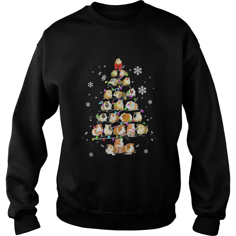 Guinea Pig Christmas Tree shirt