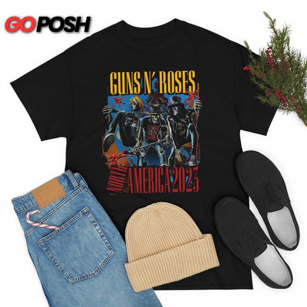 Guns N Roses 2025 North American Tour T-shirt