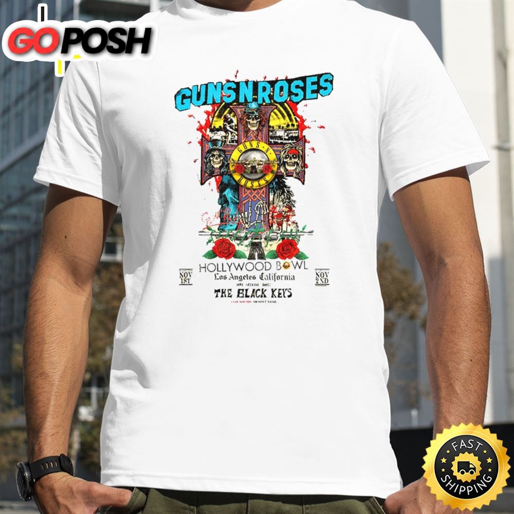 Guns N Roses Hollywood Bowl Los Angeles California With The Black Keys Live Nation 1st And