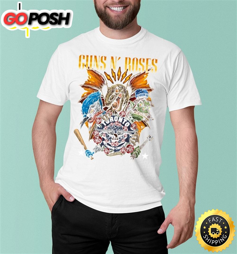 Guns N Roses Tour 2025 Toronto, ON T-Shirt