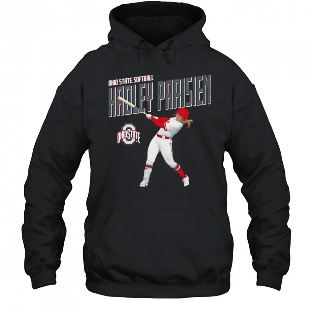 Hadley Parisien Ohio State softball cartoon shirt