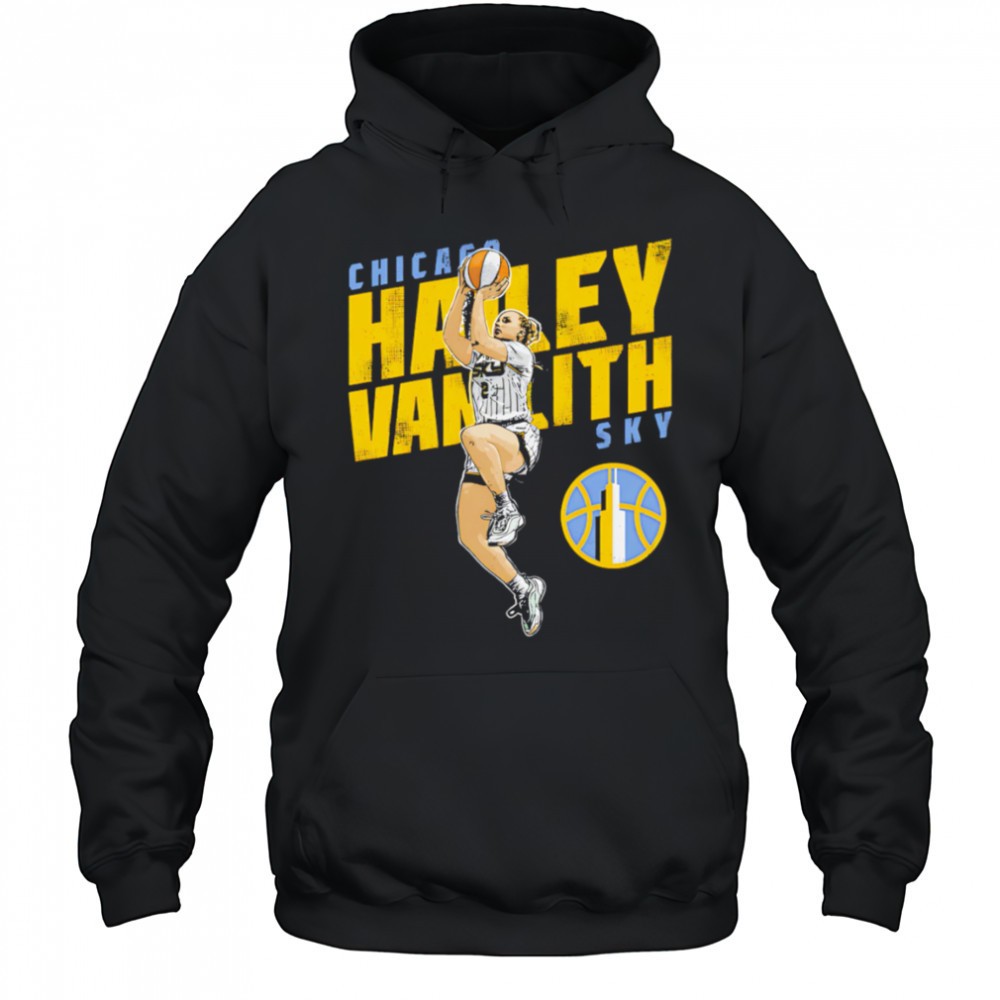 Hailey Van Lith Chicago Sky Slant shirt