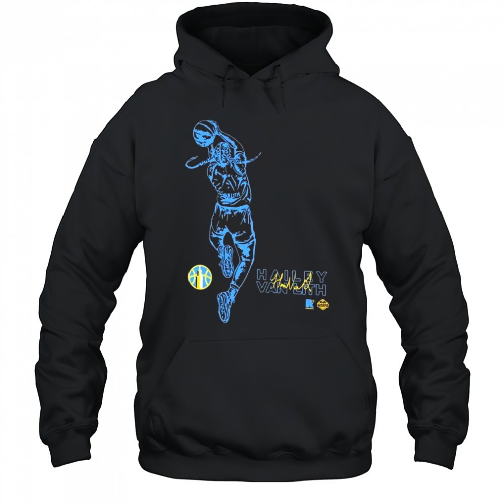 Hailey Van Lith Chicago Sky WNBA Draft Night Signature t-shirt
