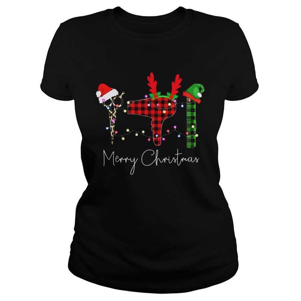 hair-stylist-elf-merry-christmas-shirt-nhkaj54m Hair Stylist Elf merry christmas shirt