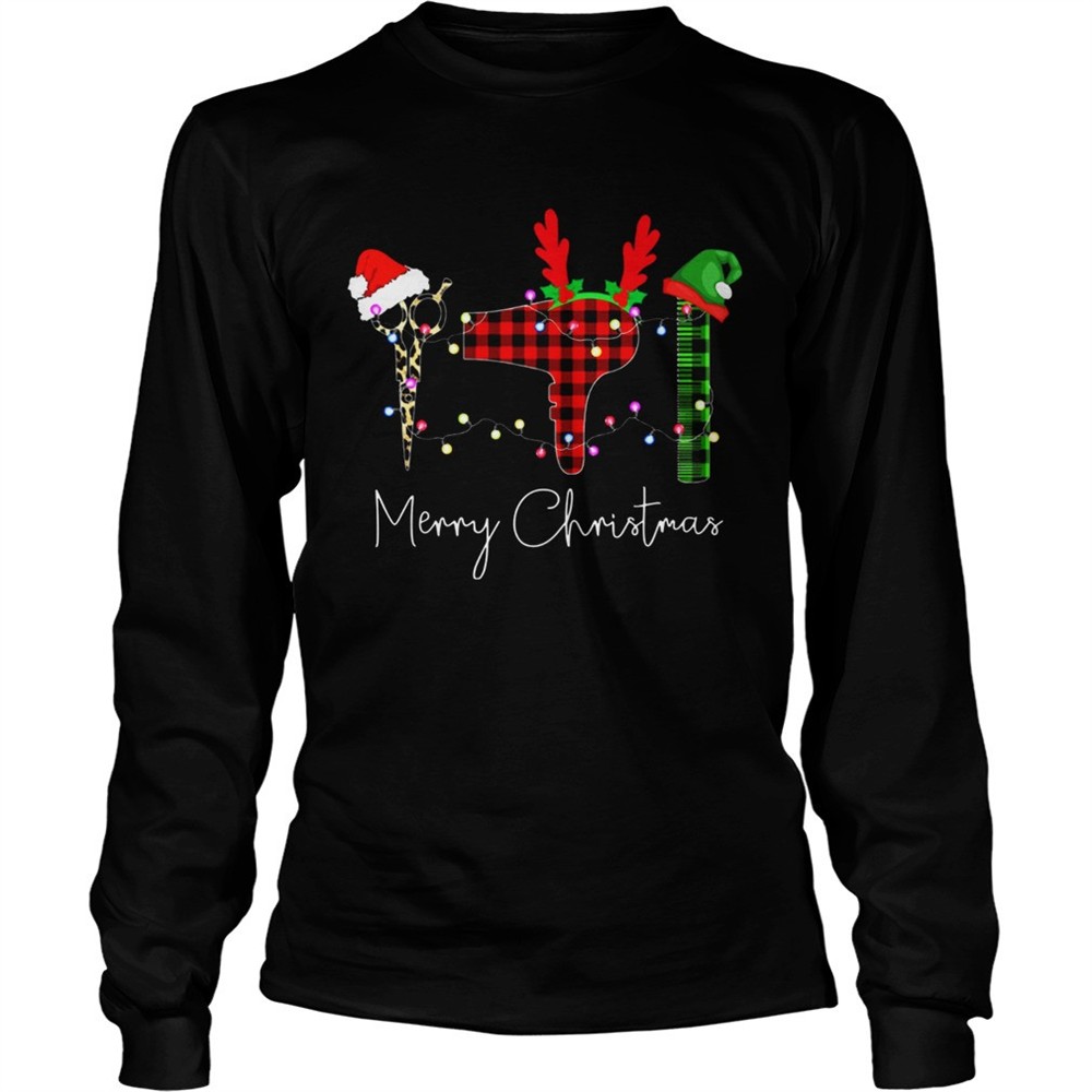 hair-stylist-elf-merry-christmas-shirt-nhkaj54m Hair Stylist Elf merry christmas shirt