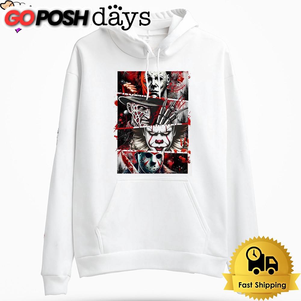 Halloween Horror Killer List Hoodie