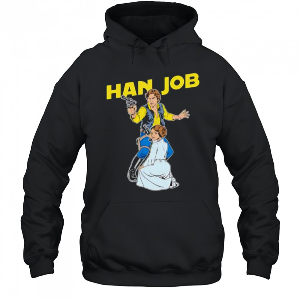 Han Job shotguns graphic shirt