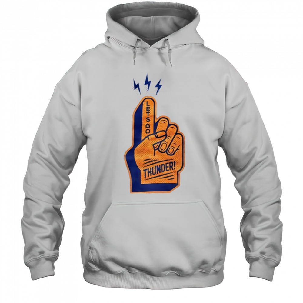 Hand Lets Go Thunder shirt