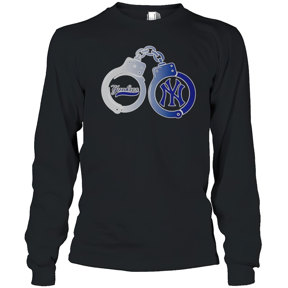 handcuff-new-york-yankees-baseball-logo-shirt-chduyoj5 Handcuff New York Yankees Baseball Logo Shirt
