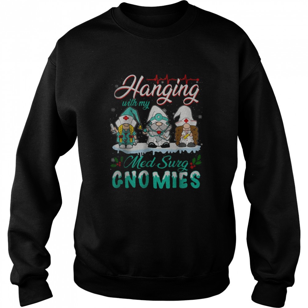 hanging-with-my-med-surg-gnomies-nurse-christmas-santa-hat-t-shirt-bc1xc9fw Hanging With My Med Surg Gnomies Nurse Christmas Santa Hat T-Shirt