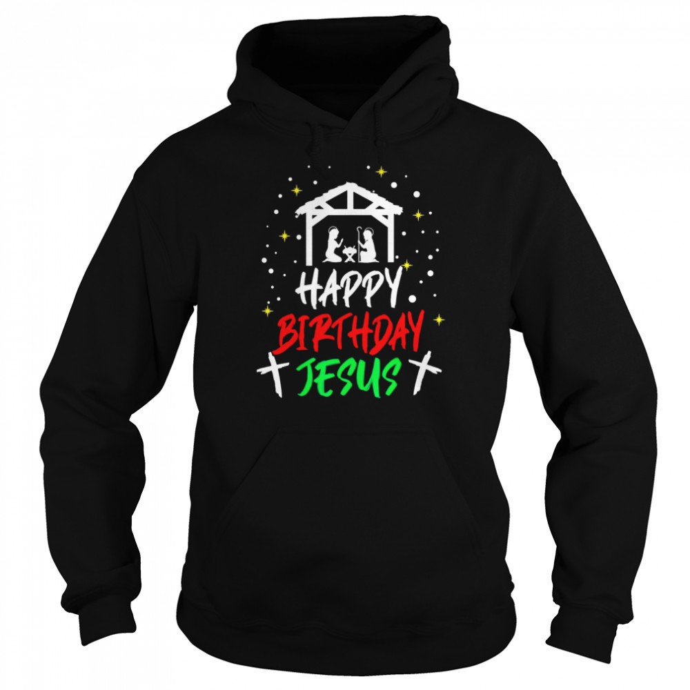 Happy Birthday Jesus Christmas Shirt