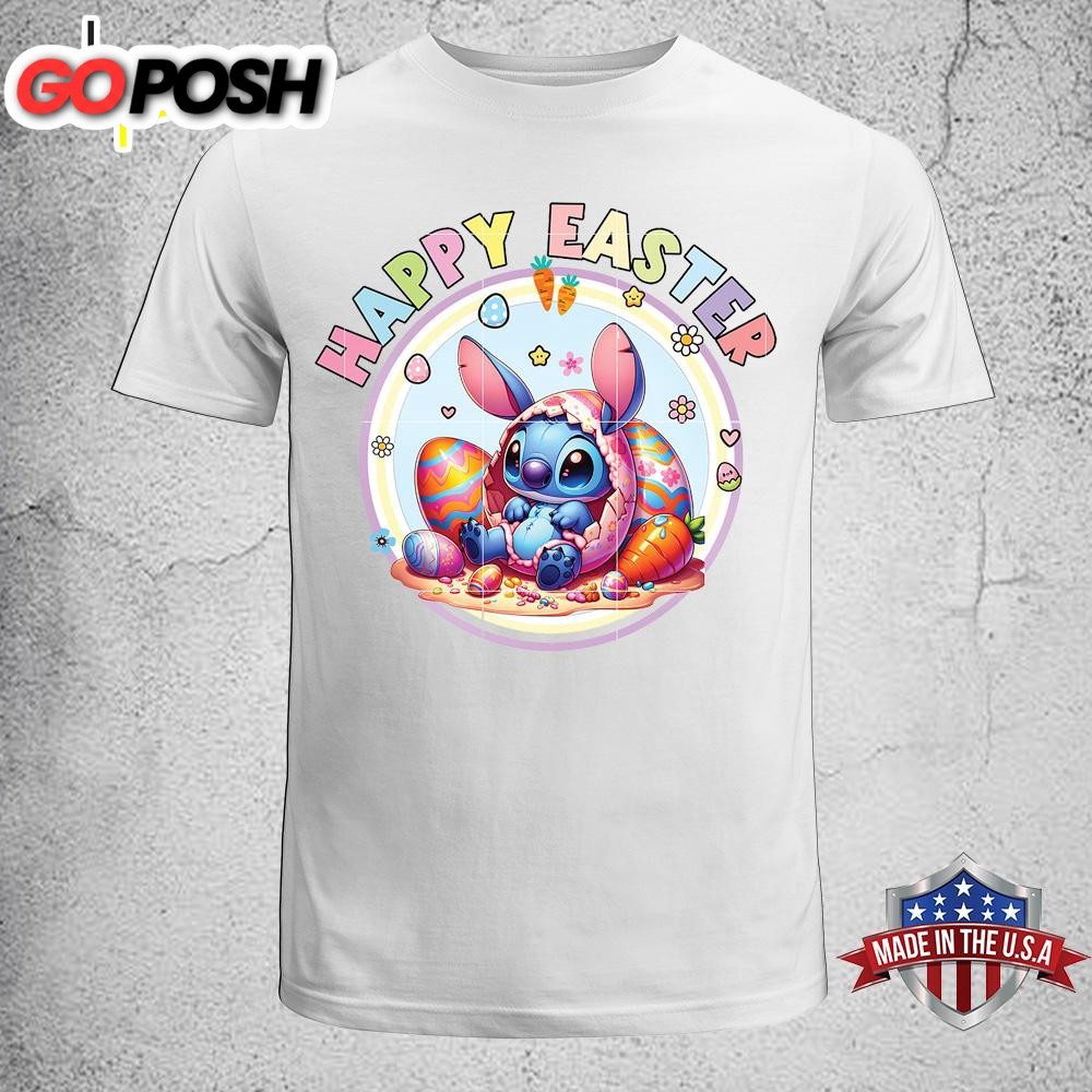 Happy Easter Stitch Unisex T-Shirt