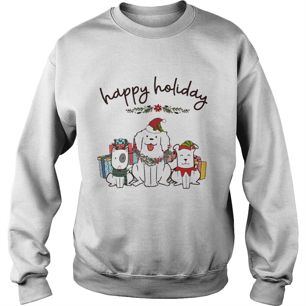 Happy Holliday Dogs Christmas shirt