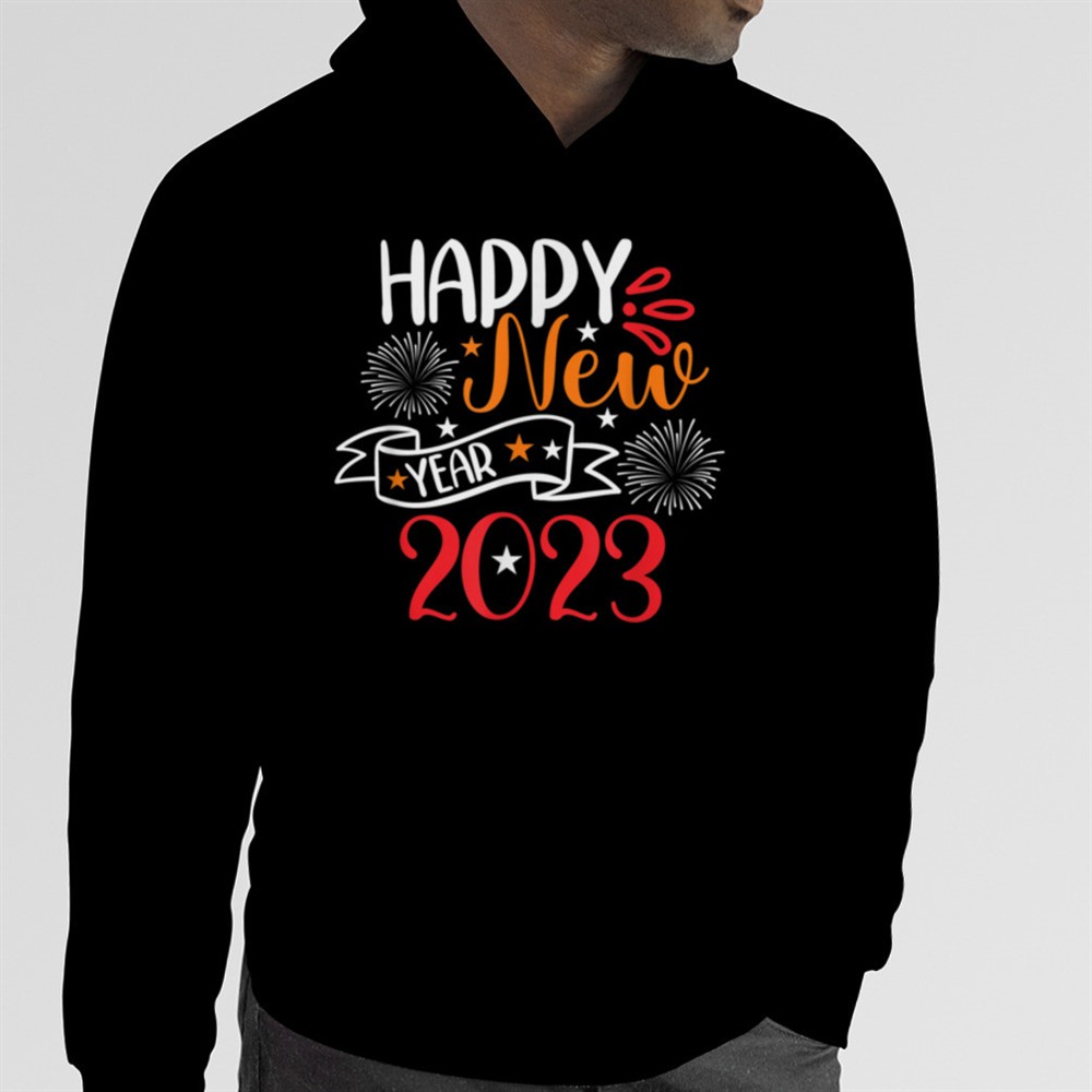 Happy New Year 2025 Fireworks Design T-Shirt B0BNP7SYCY