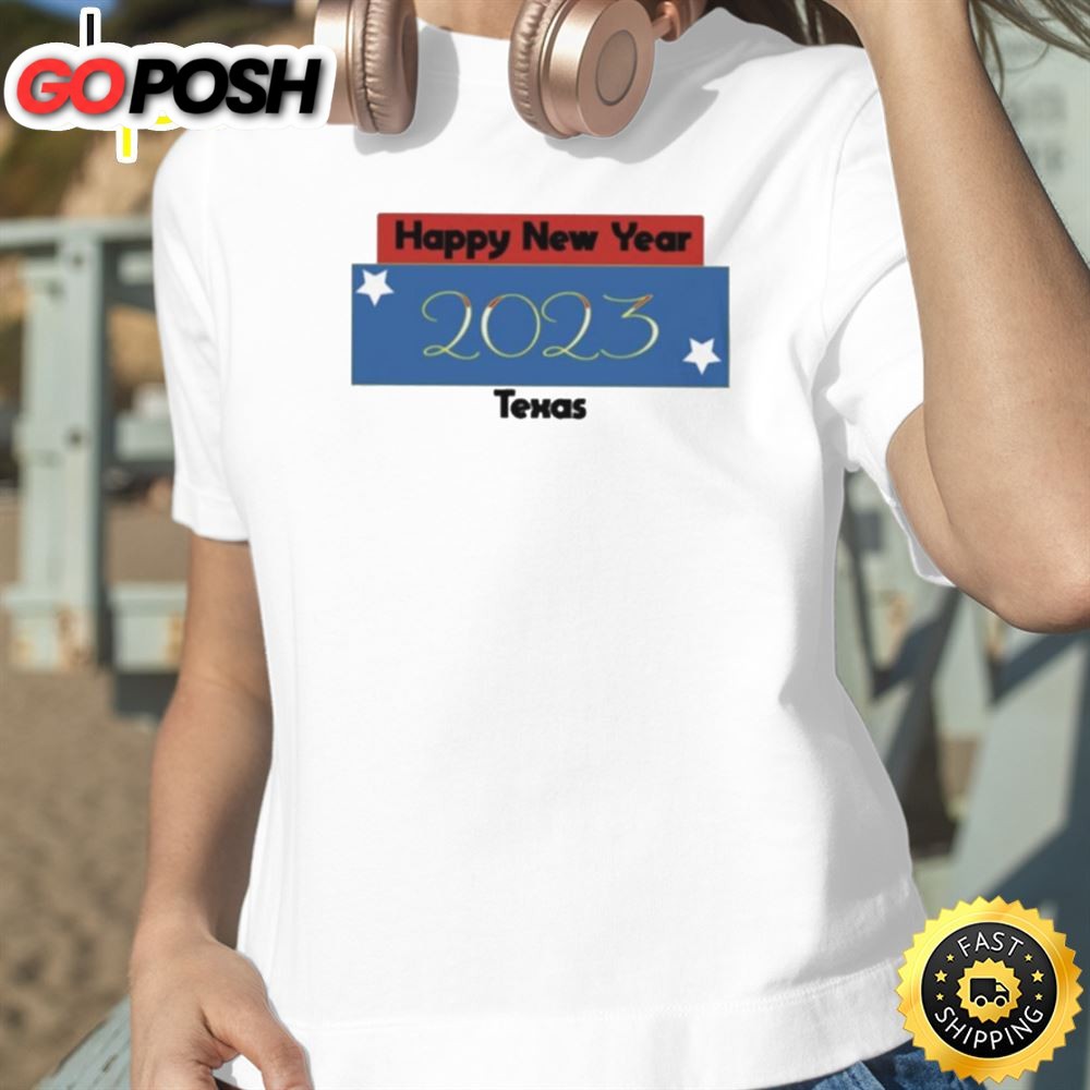 Happy new year 2025 Texas Unisex Basic T-shirt