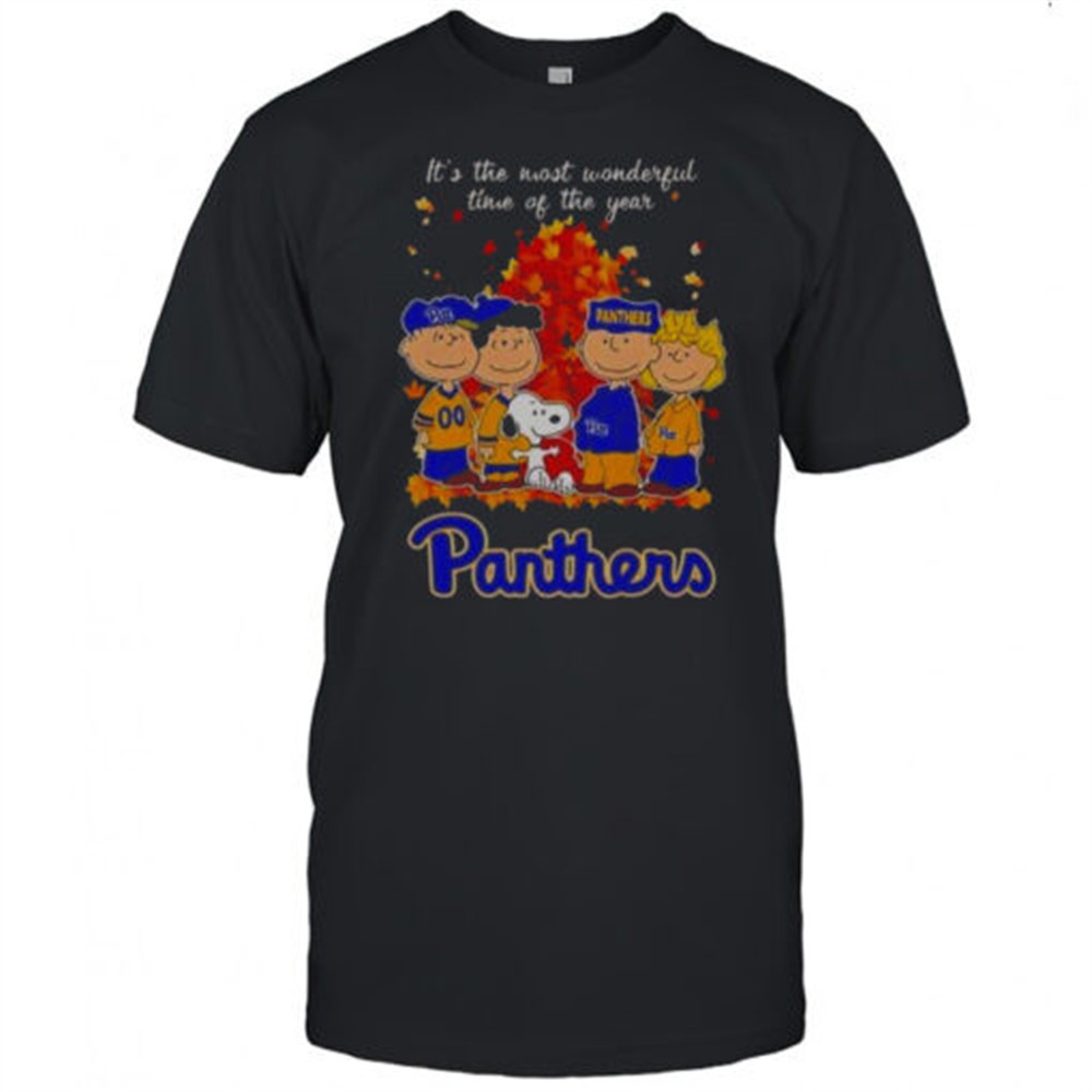 happy-snoopy-and-friends-pitt-panthers-its-the-most-wonderful-time-of-the-year-a-0zhqh1qc Happy Snoopy And Friends Pitt Panthers Its The Most Wonderful Time Of The Year Autumn T-Shirt