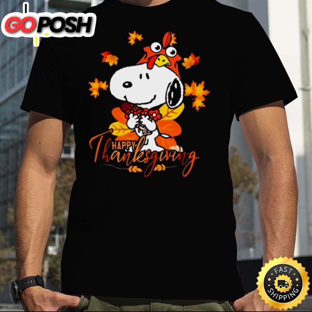 Happy Thanksgiving Day Peanuts Thanksgiving Shirt