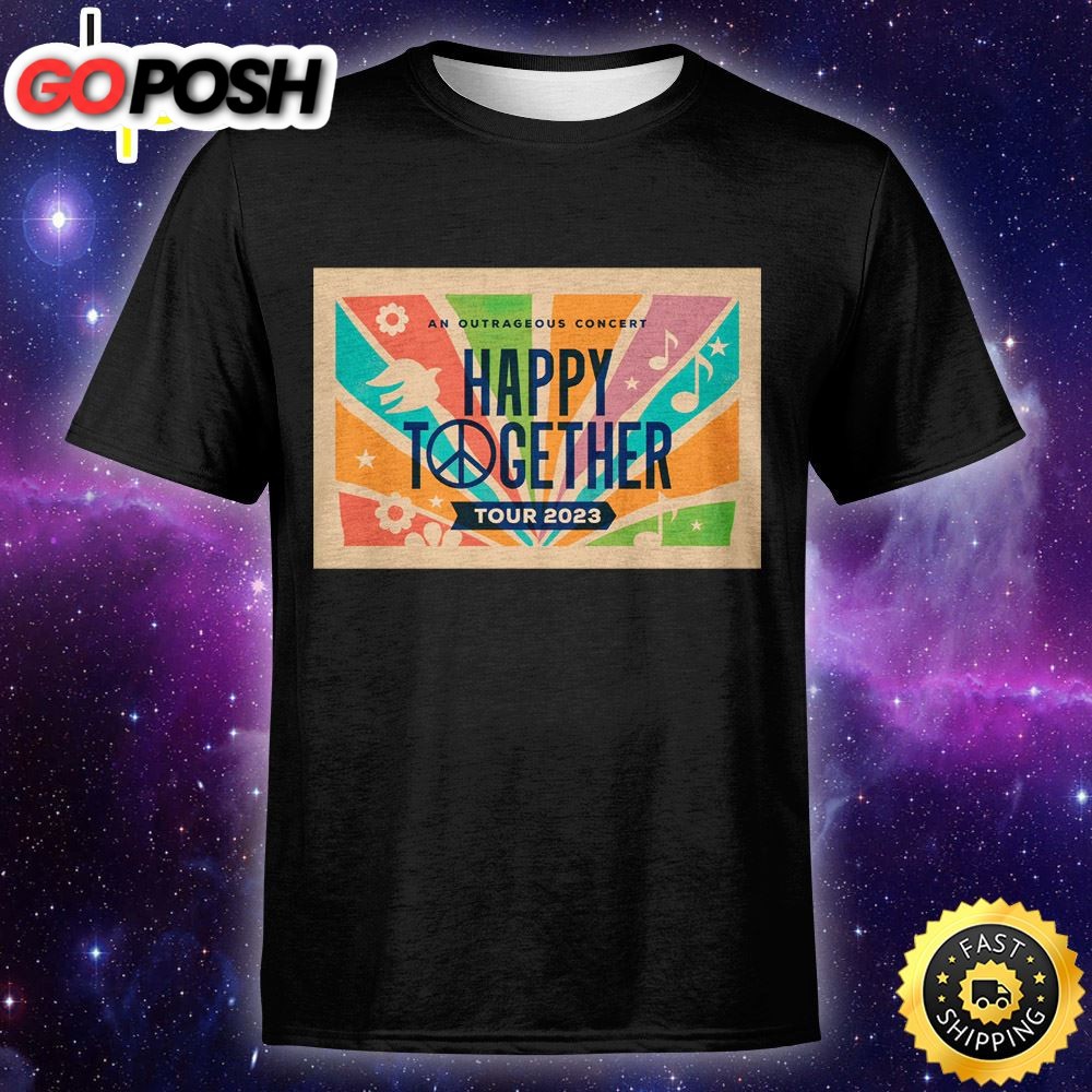 Happy Together Tour 2025 Unisex Tshirt