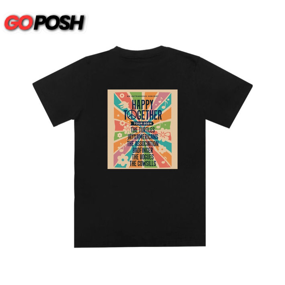 Happy Together Tour 2025 Unisex Tshirt