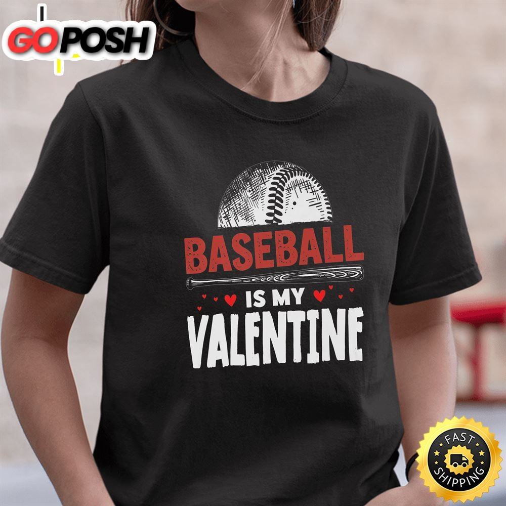 Happy Valentines Day 2025 Baseball Is My Valentine Premium