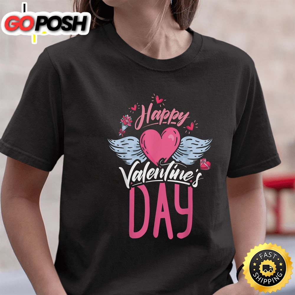 Happy Valentine`s Day Outfit Valentines Day T-Shirt