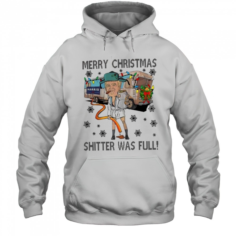 Harris Merry Christmas Shitter Was Full shirt