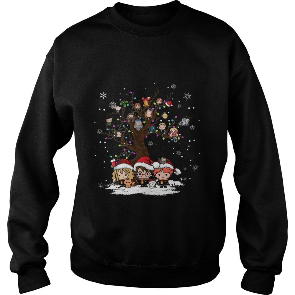 Harry Potter chracter chibi Christmas shirt