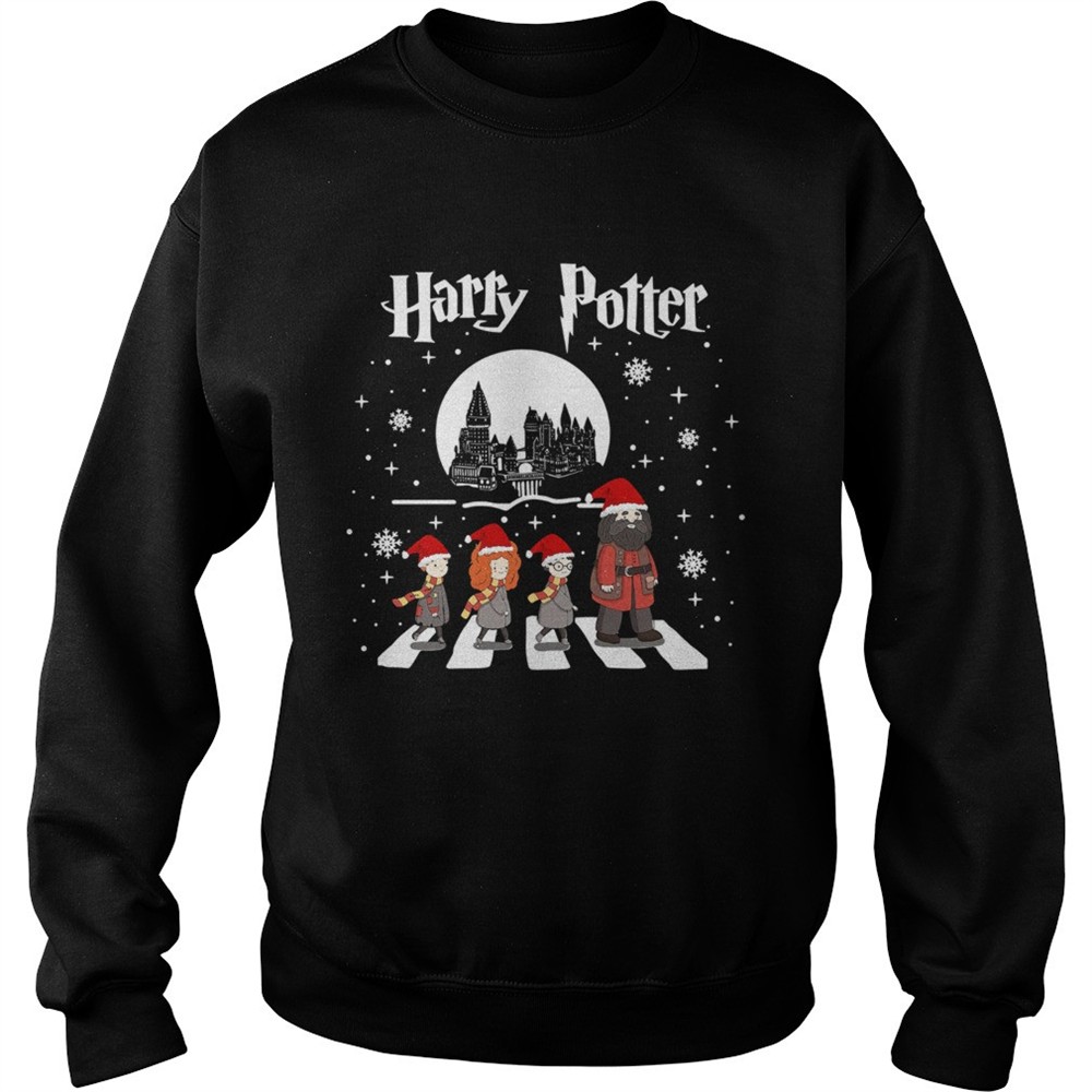 Harry Potter walking On Abbey Road Christmas shirt