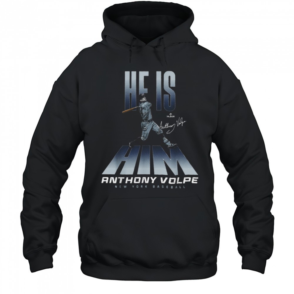 He is Him Anthony Volpe New York Baseball MLBPA T Shirt