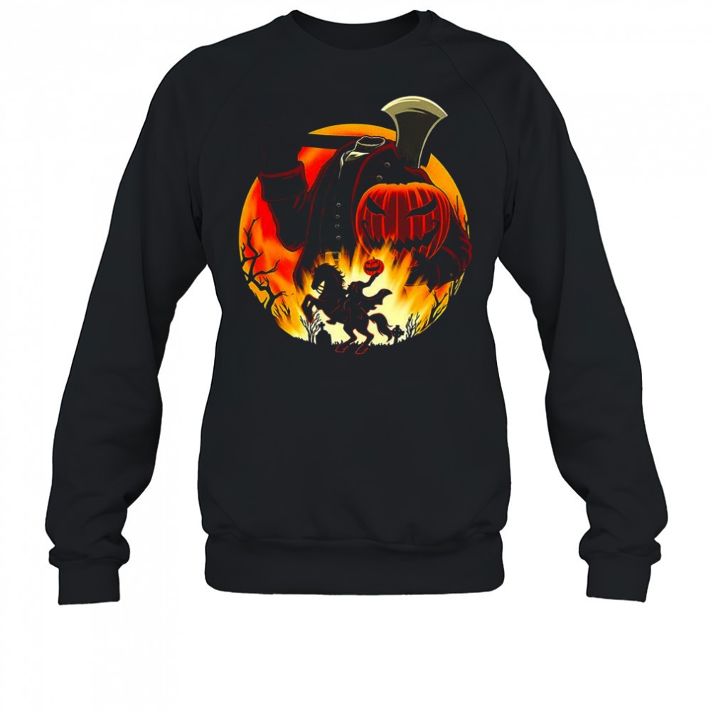 headless-horseman-galloping-hessian-pumpkin-halloween-shirt-n2wdf5rq Headless horseman Galloping Hessian pumpkin Halloween shirt