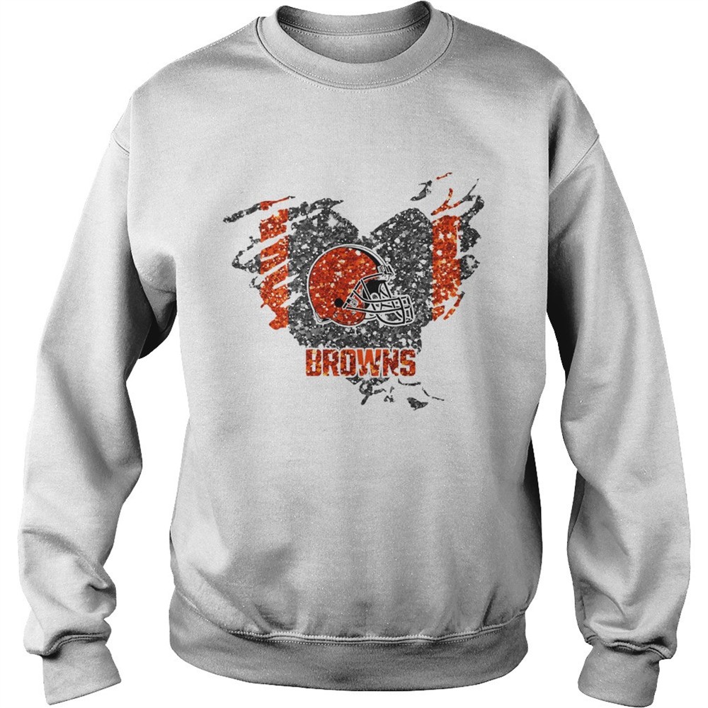 Heart Diamond Cleveland Browns shirt