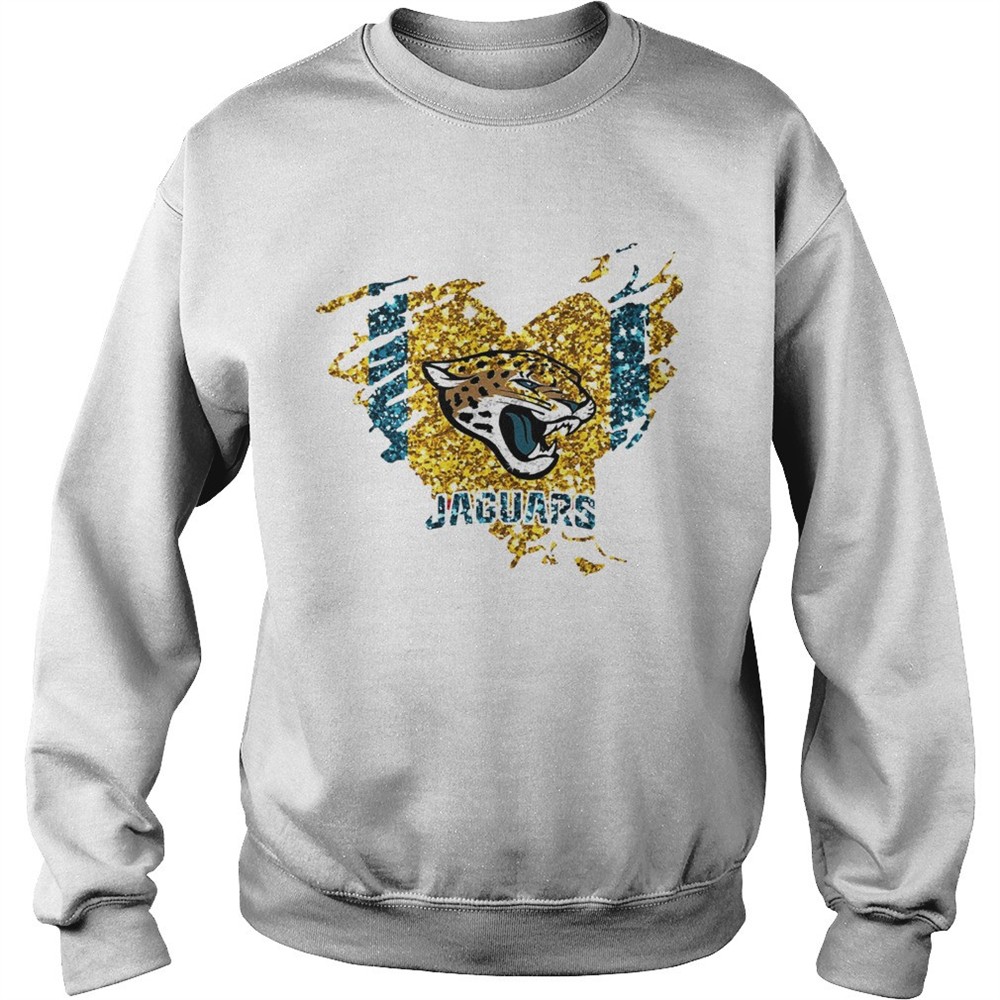Heart Diamond Jacksonville Jaguars Shirt