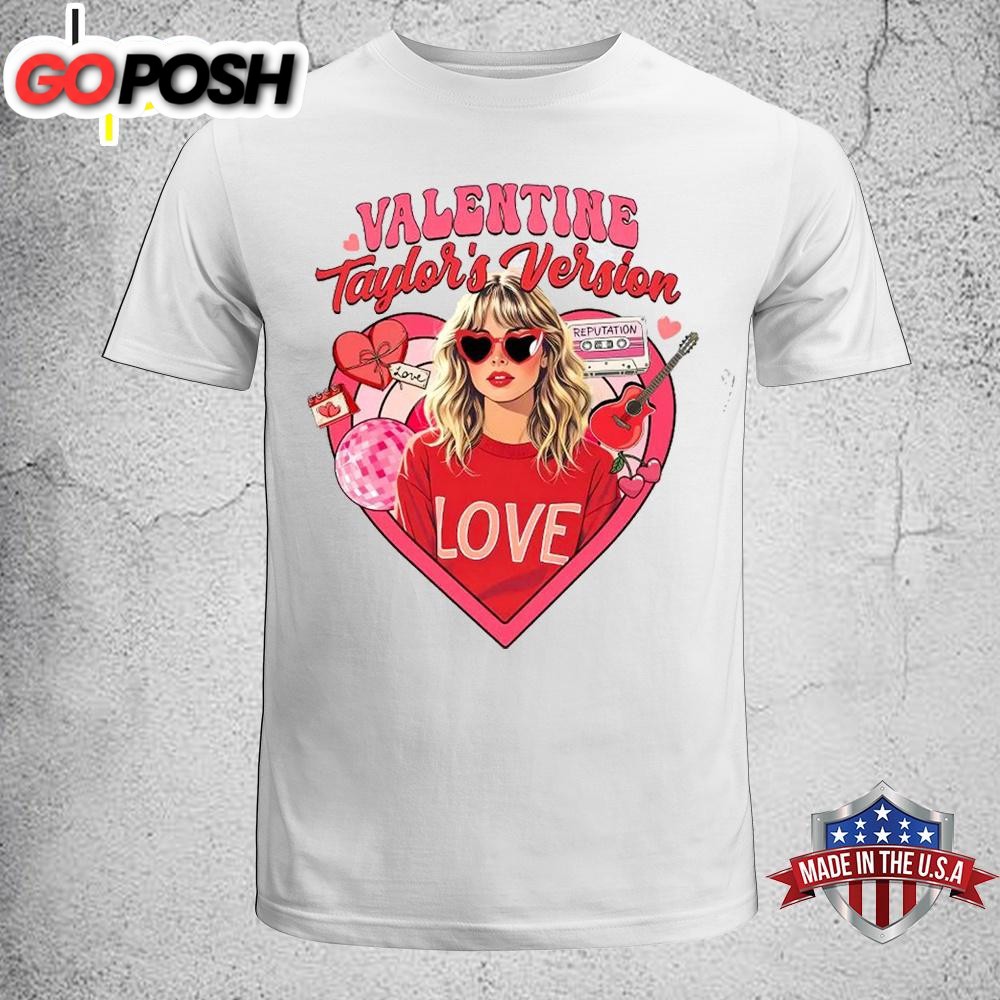 Heart Valentine Taylor Swift Unisex T-Shirt