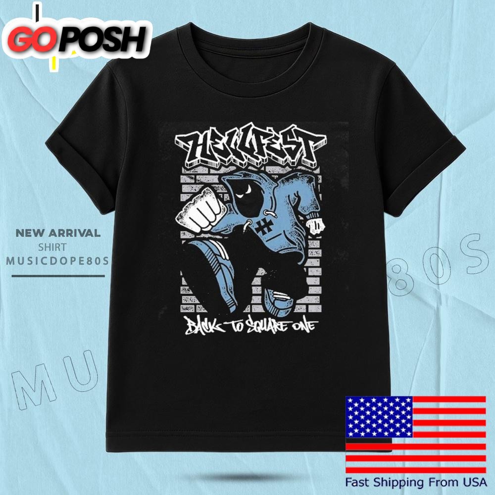 Hellfest 2025 Back To Square One T Shirt