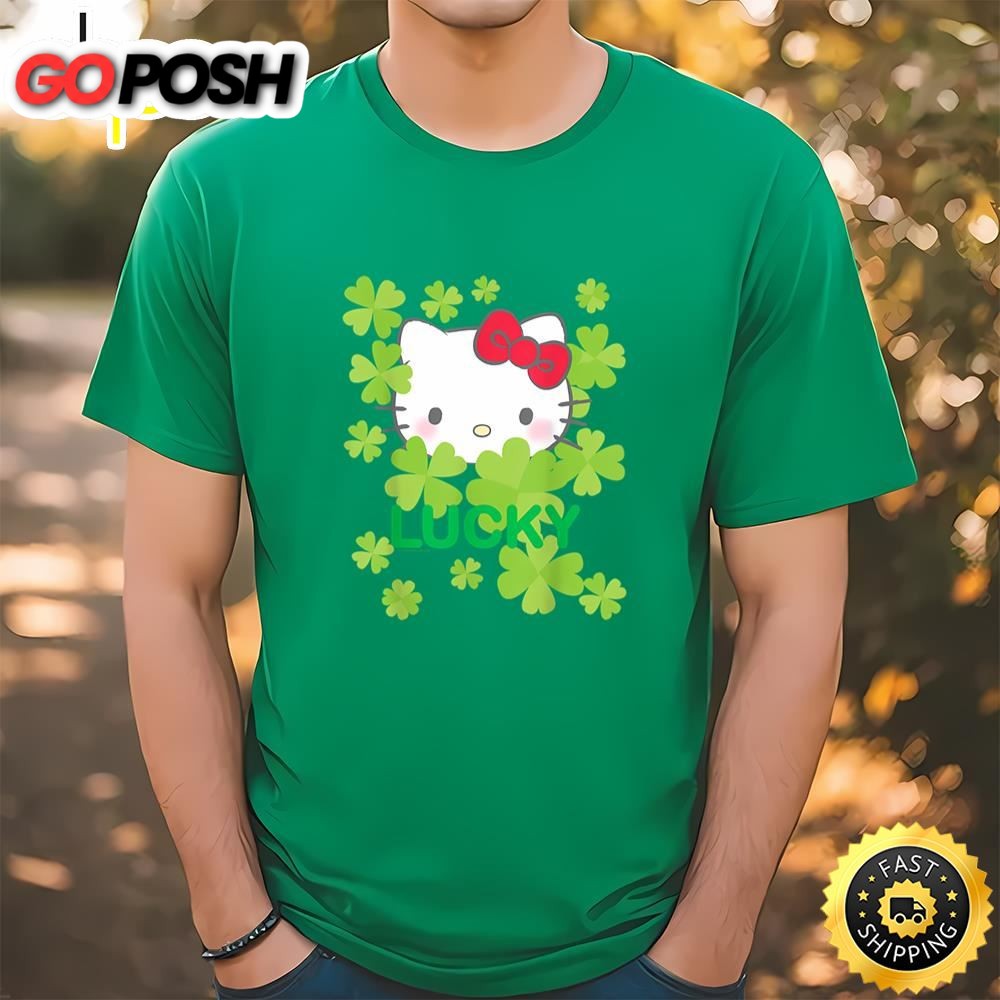 Hello Kitty Lucky St. Patricks Day Tee Shirt
