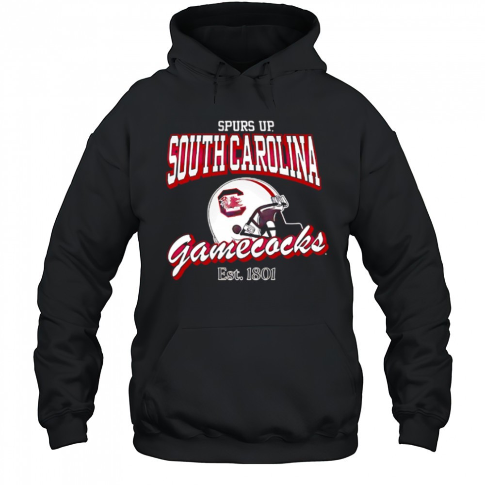 Helmet Spurs Up South Carolina Gamecocks Est 1801 shirt