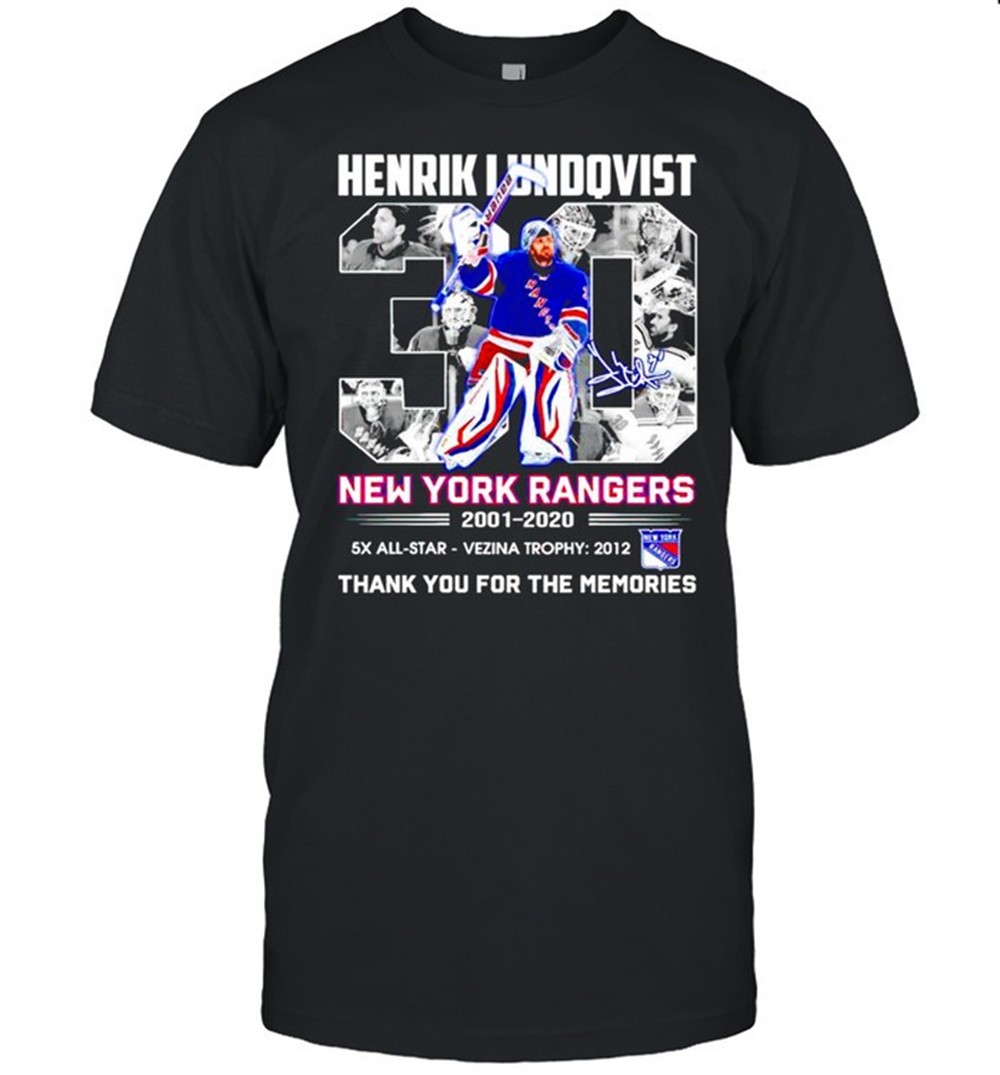 henrik-lundqvist-30-new-york-rangers-thank-you-for-the-memories-shirt-db91bze6 Henrik Lundqvist #30 New York Rangers thank you for the memories shirt