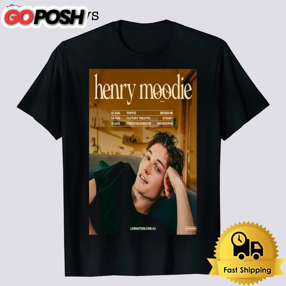 Henry Moodie 2024 Australia Tour Unisex T-Shirt