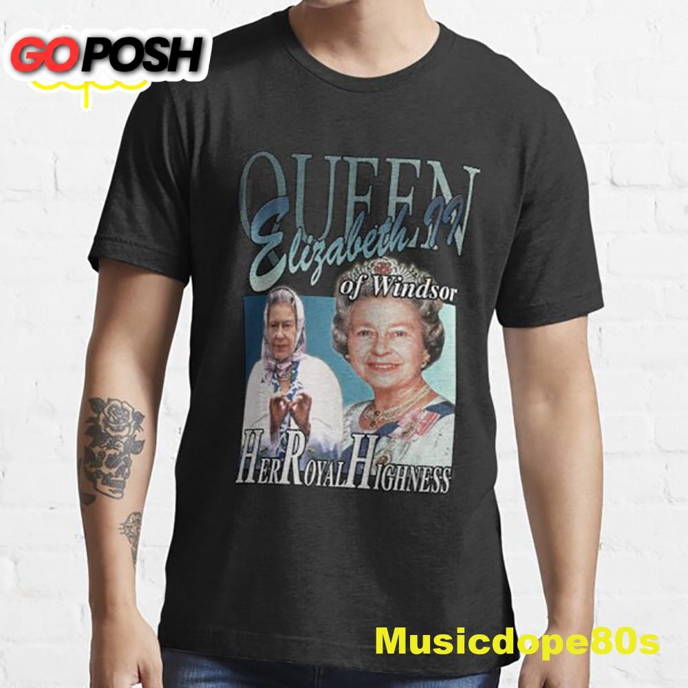Her Royal Highness Queen Elizabeth II Long Live The Queen T-shirt