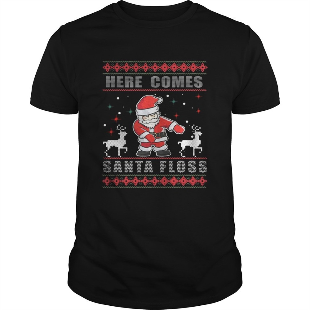 here-comes-santa-floss-christmas-shirt-p2gwg4zk Here Comes Santa Floss Christmas Shirt