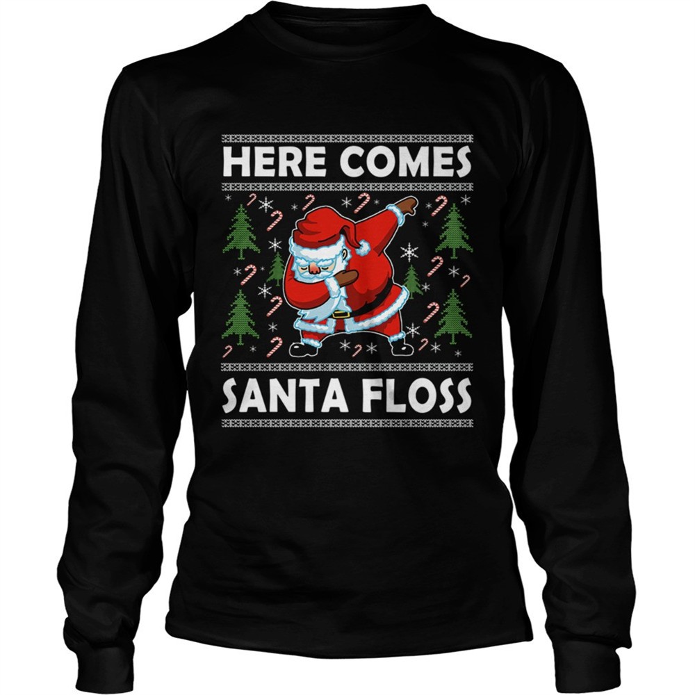 here-comes-santa-floss-like-a-boss-boys-kids-flossing-tshirt-rq78iuds Here Comes Santa Floss Like a Boss Boys Kids Flossing TShirt
