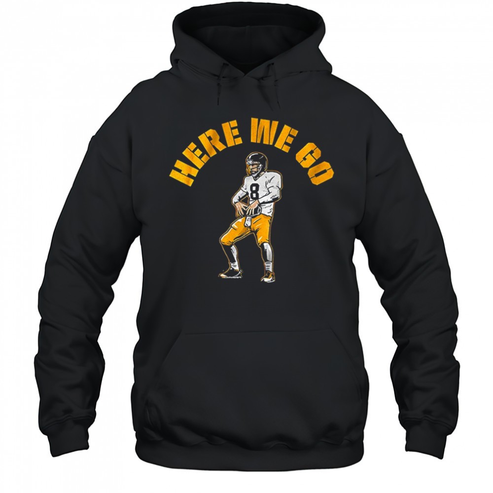 Here we go Aaron Rodgers Pittsburgh Steelers Football shirt