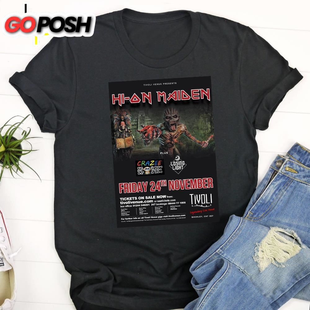 Hi-On Maiden Saturday 2nd November 2025 T-Shirt