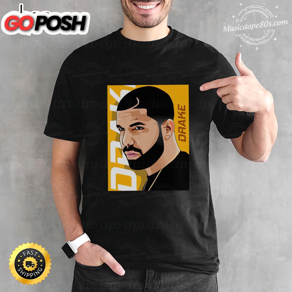 Hip hop Artist Drake Poster T-shirt