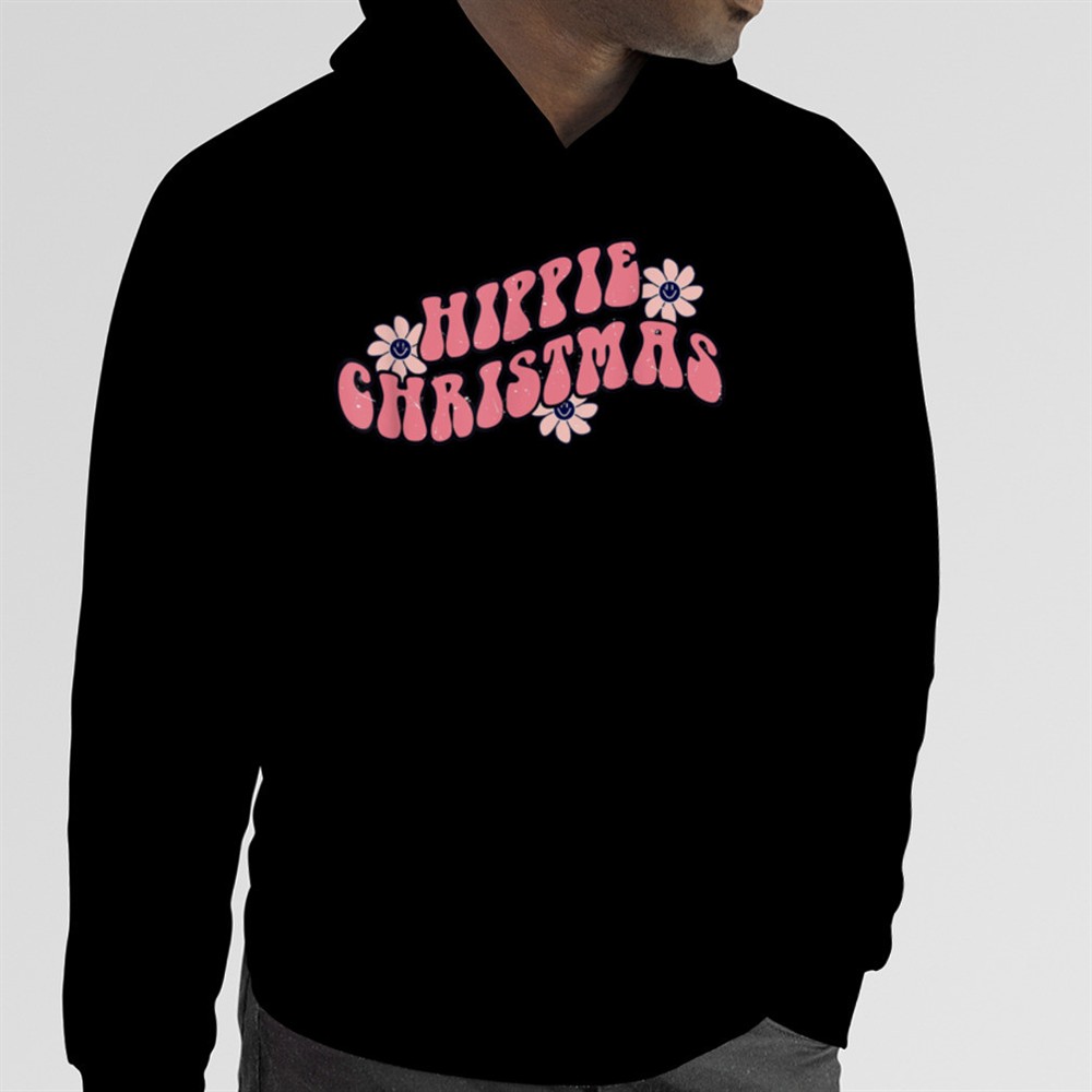 Hippie Christmas Vintage Christmas Men Women T-Shirt B0BM88F11T