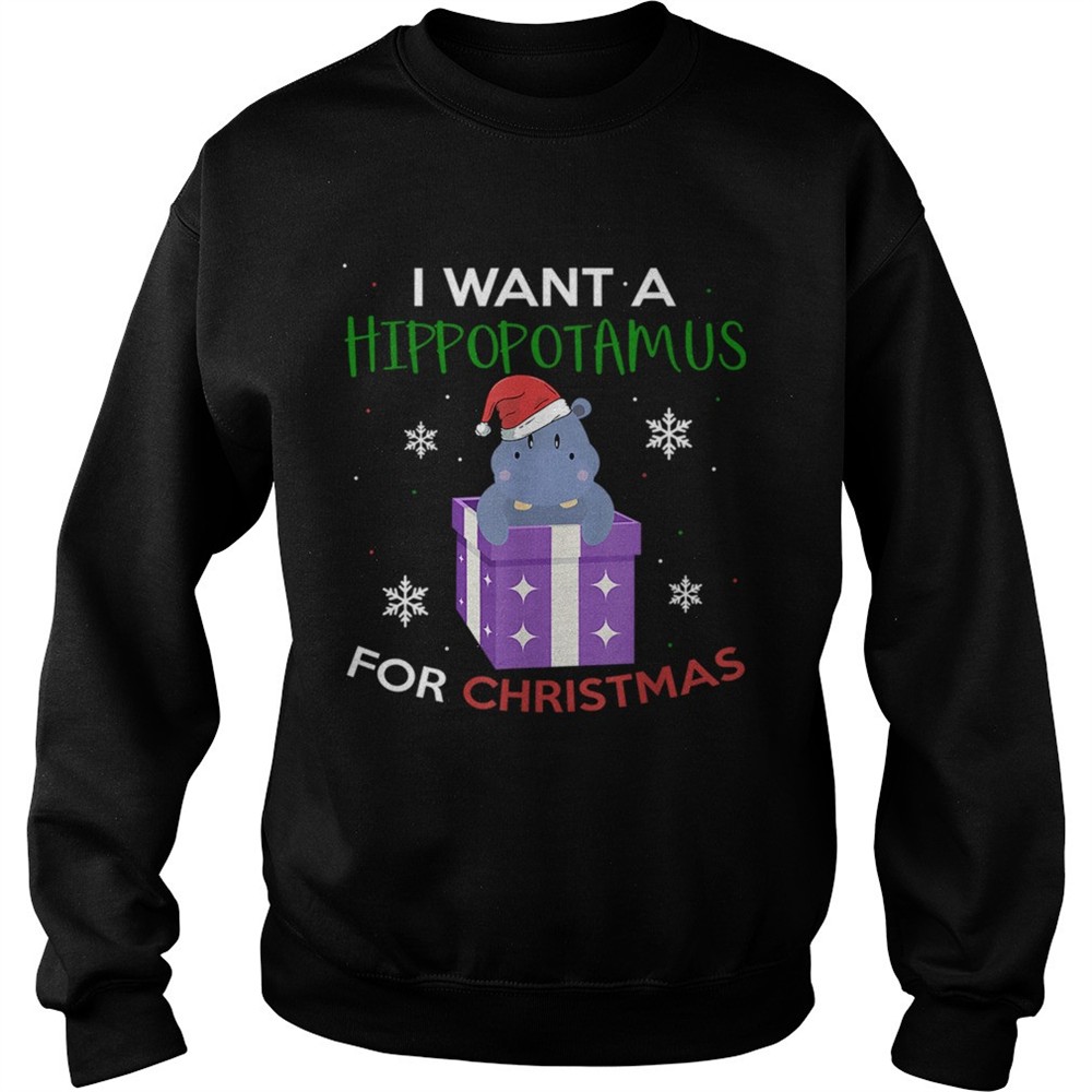 Hippopotamus For Christmas shirt